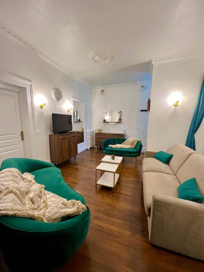 Appartement De Luxe Avec Fresque, Hyper Centre Et Parking Sure Fontainebleau Luaran gambar