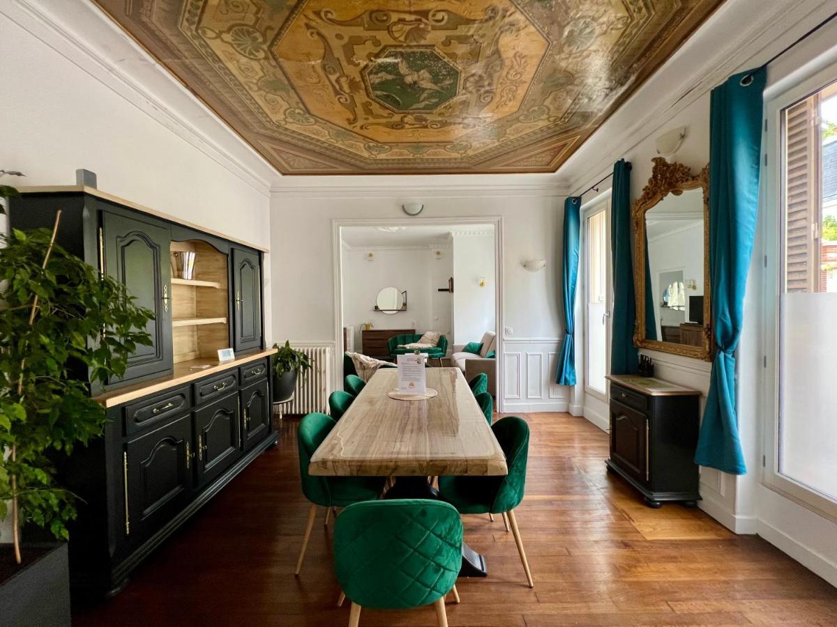 Appartement De Luxe Avec Fresque, Hyper Centre Et Parking Sure Fontainebleau Luaran gambar