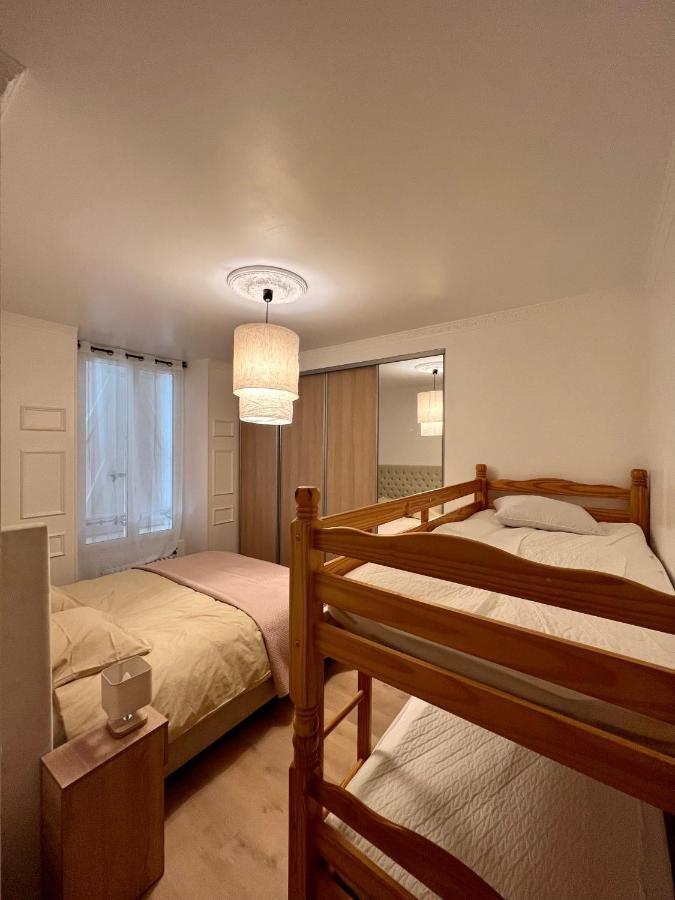 Appartement De Luxe Avec Fresque, Hyper Centre Et Parking Sure Fontainebleau Luaran gambar